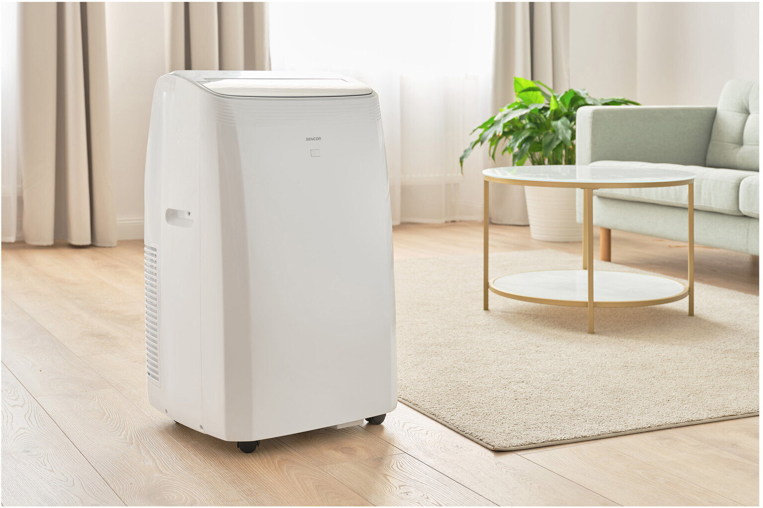 Mobiilne õhukonditsioneer Sencor SAC MT9078CH Wi-Fi, A++/A+++, 9000 BTU/h цена и информация | Konditsioneerid, kliimaseadmed | hansapost.ee