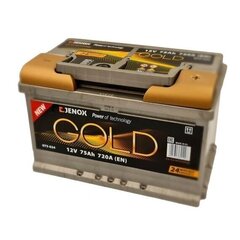 Aku Jenox Gold 75AH 720A hind ja info | Jenox Autoakud ja akulaadijad | hansapost.ee