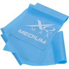Фитнес-резина для упражнений XQ Max Medium, 0,3см, синяя цена и информация | Фитнес-резинки, гимнастические кольца | hansapost.ee