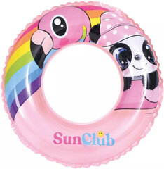 Круг для плавания Panda 1050904, 50 см, розовый цена и информация | Надувные и пляжные товары | hansapost.ee