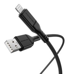 Кабель премиум-класса USB - Lightning (черный, 1,1м) цена и информация | Кабели и провода | hansapost.ee