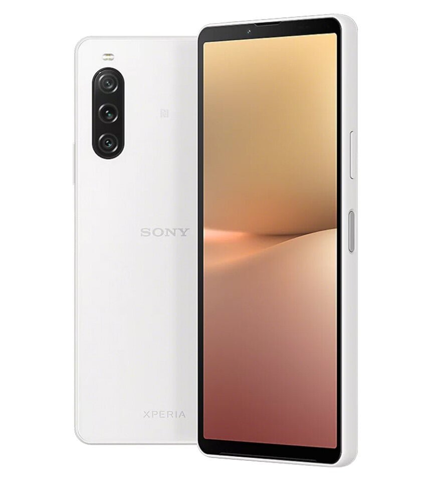 Sony Xperia 10 V 5G 6/128GB XQDC54C0W.EUK White hind ja info | Telefonid | hansapost.ee