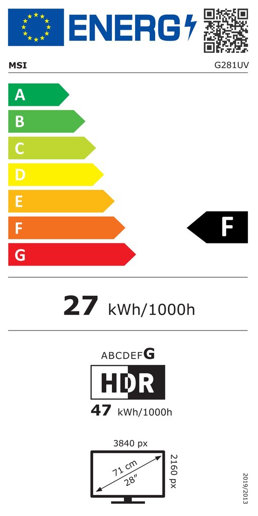 MSI G281UV hind ja info | Monitorid | hansapost.ee