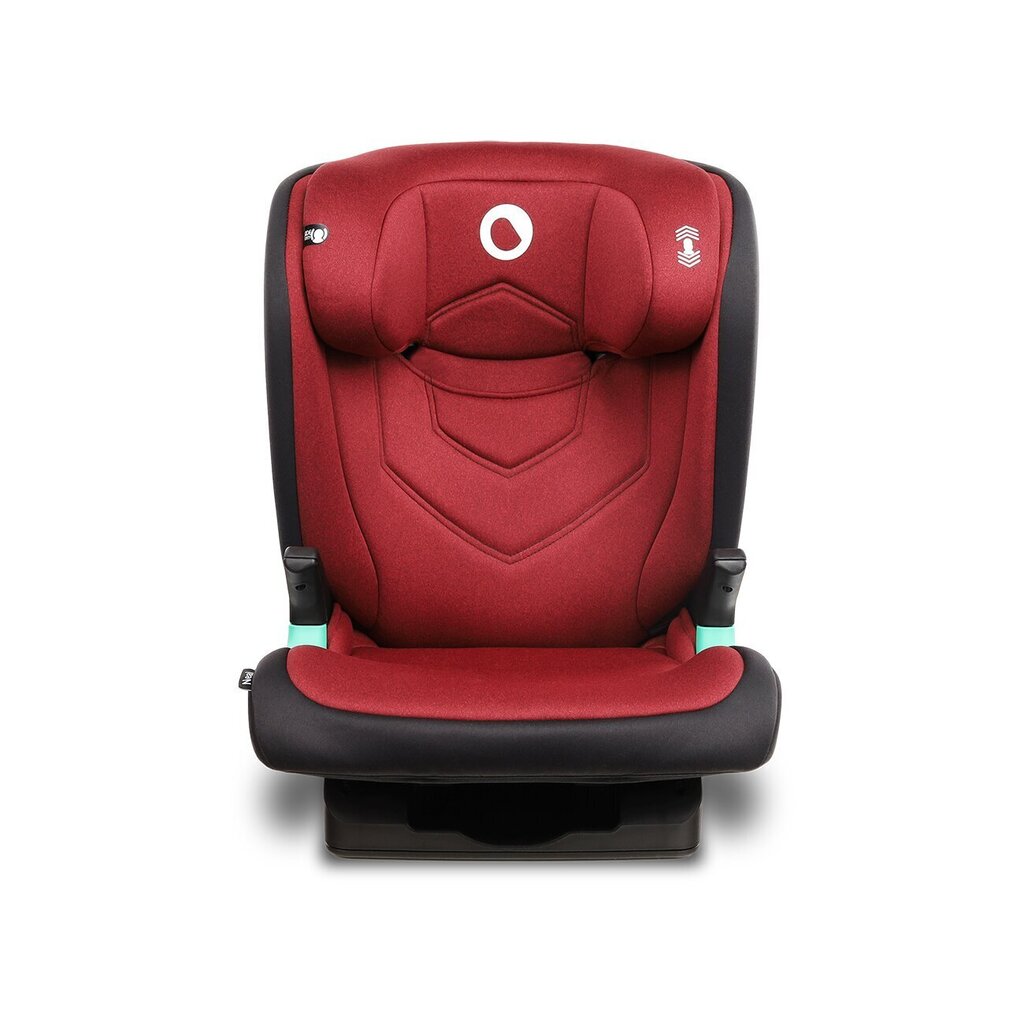 Turvatoo Lionelo Neal I-Size Isofix, 15-36 kg, Red Burgundy цена и информация | Turvatoolid ja turvahällid | hansapost.ee