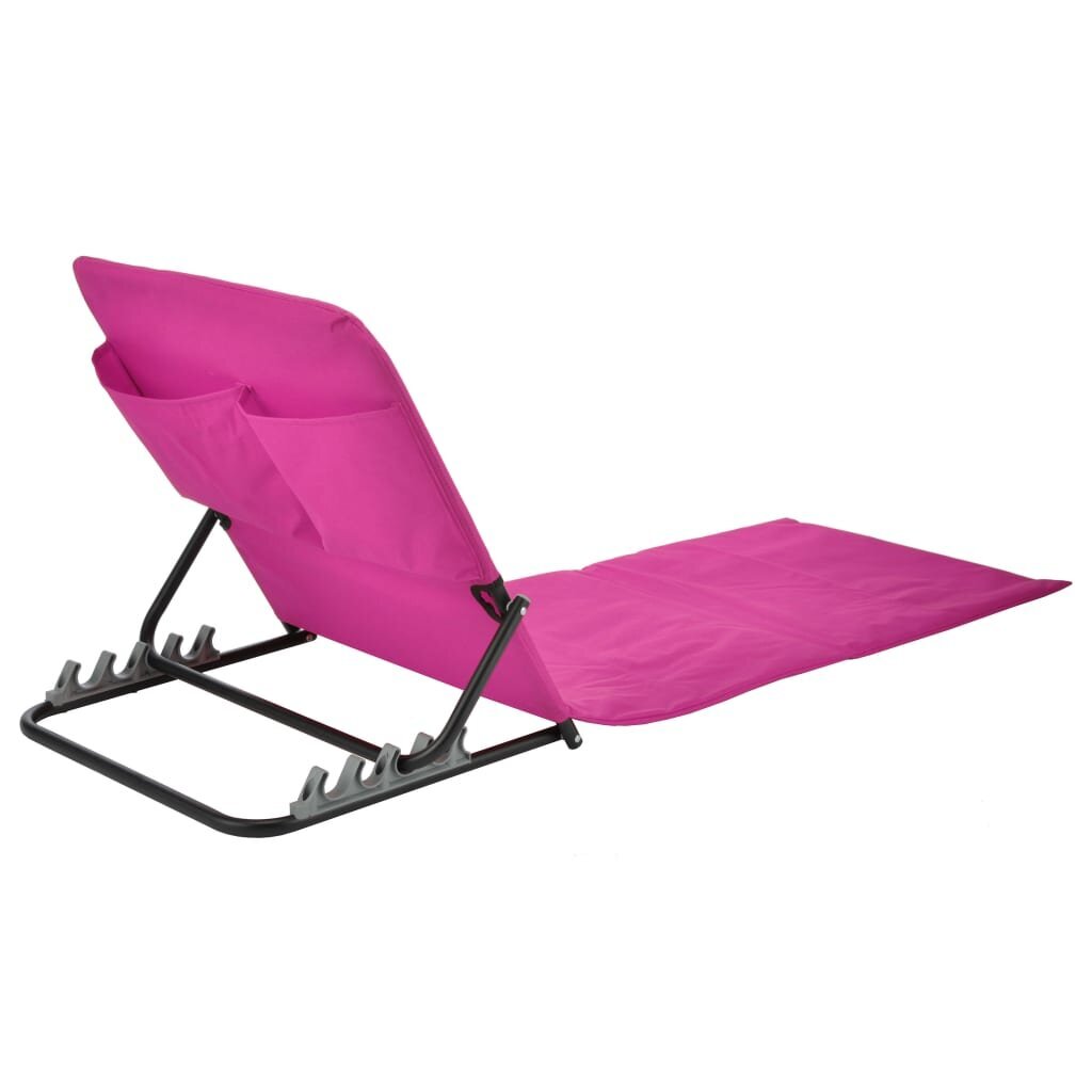 HI kokkupandav rannamatt-tool, PVC, roosa цена и информация | Aiatoolid, rõdutoolid | hansapost.ee