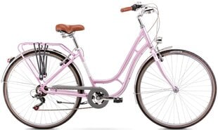 Велосипед Romet Luiza Eco 28" 2023, розовый цвет цена и информация | Велосипеды | hansapost.ee