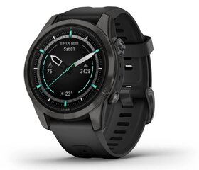 Garmin epix Pro Gen 2 Sapphire Carbon Gray DLC Titanium/Black 42mm. price and information | Nutikellad, laste nutikellad | hansapost.ee