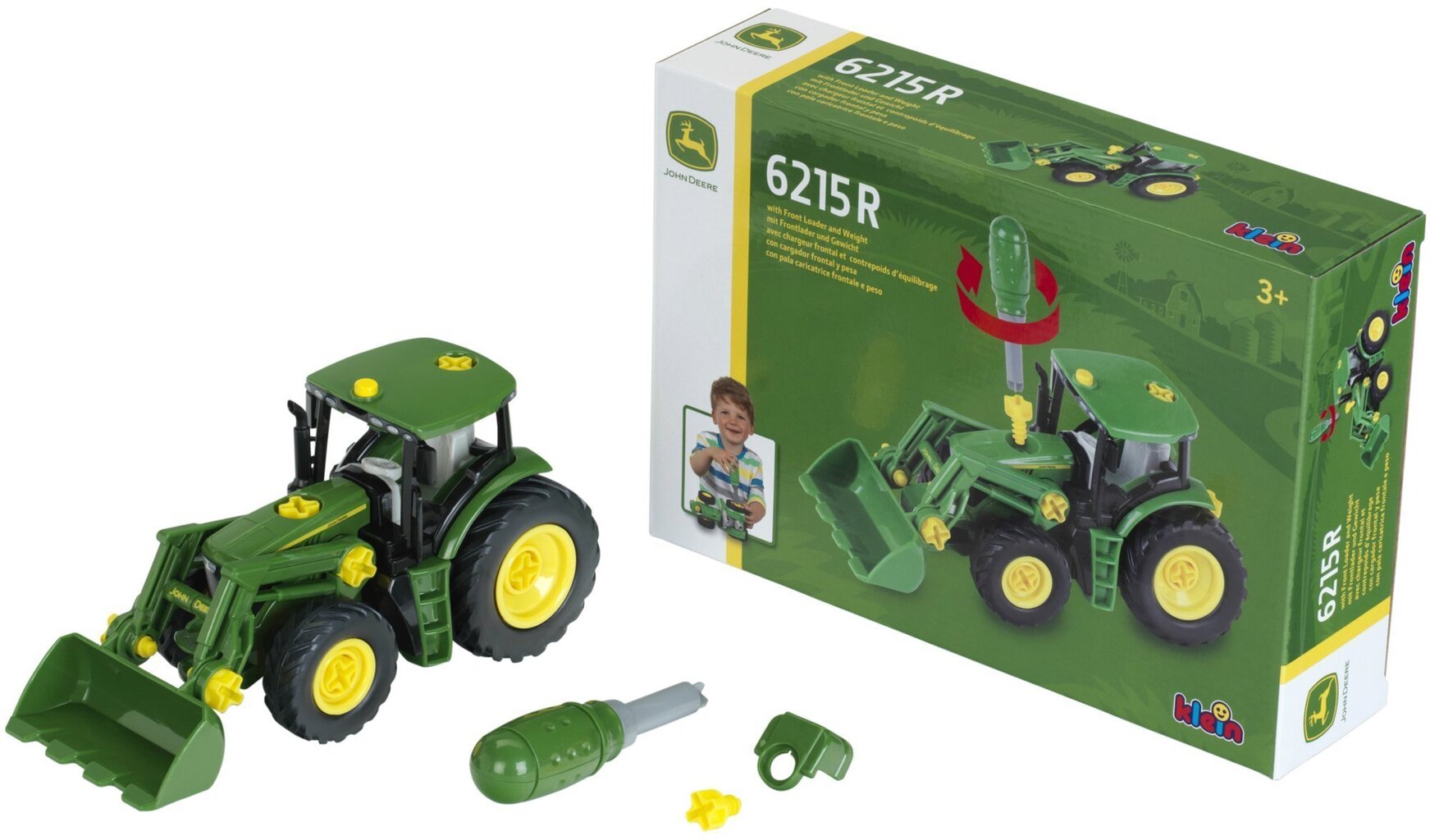 Ehitustraktor John Deere Klein hind ja info | Mänguasjad poistele | hansapost.ee