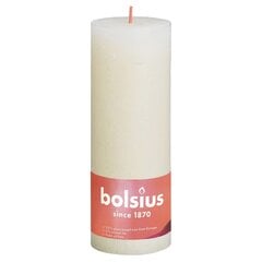 Bolsius sammasküünlad Shine 6 tk 190 x 68 mm pärlihall цена и информация | Свечи, подсвечники | hansapost.ee