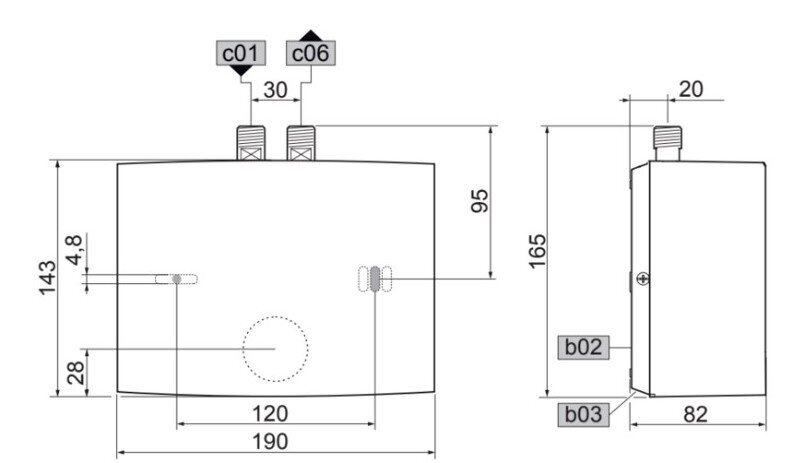 Veesoojenduskraan 3,5 kW 230 V Survevaba segistiga Stiebel Eltron EIL 3 Trend hind ja info | Veeboilerid | hansapost.ee