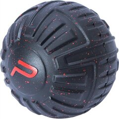 Массажный мячик Pure2Improve, 12,8 см, черный цвет цена и информация | Pure2Improve Спорт, досуг, туризм | hansapost.ee