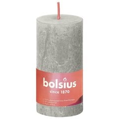 Bolsius sammasküünlad Shine 8 tk 100x50 mm hall цена и информация | Свечи, подсвечники | hansapost.ee