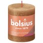 Bolsius sammasküünlad Shine 6 tk 80 x 68 mm vürtsipruun цена и информация | Küünlad, küünlajalad | hansapost.ee