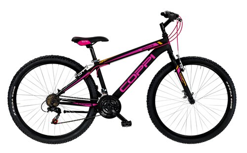 Maastikuratas COPPI MTB LADY BRAVE - must roosaga (Ratta suurus: 27,5" Raami suurus: 15") hind ja info | Jalgrattad | hansapost.ee