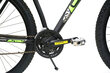 MTB jalgratas 27,5" F:51 must/roheline цена и информация | Jalgrattad | hansapost.ee