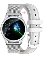 G. Rossi Beauty & Fit 2 G.RSWBF2-3C1-1 Silver + White цена и информация | Смарт-часы (smartwatch) | hansapost.ee