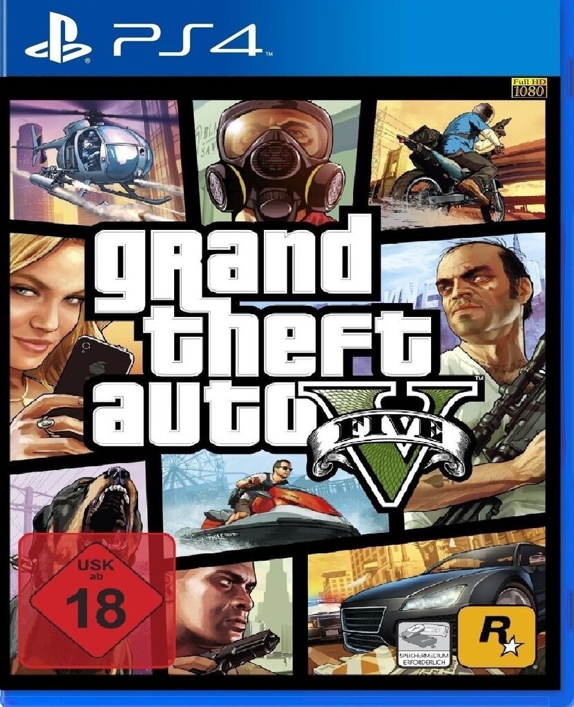 PlayStation 4 mäng Grand Theft Auto 5 Premium Edition цена и информация | Konsooli- ja arvutimängud | hansapost.ee