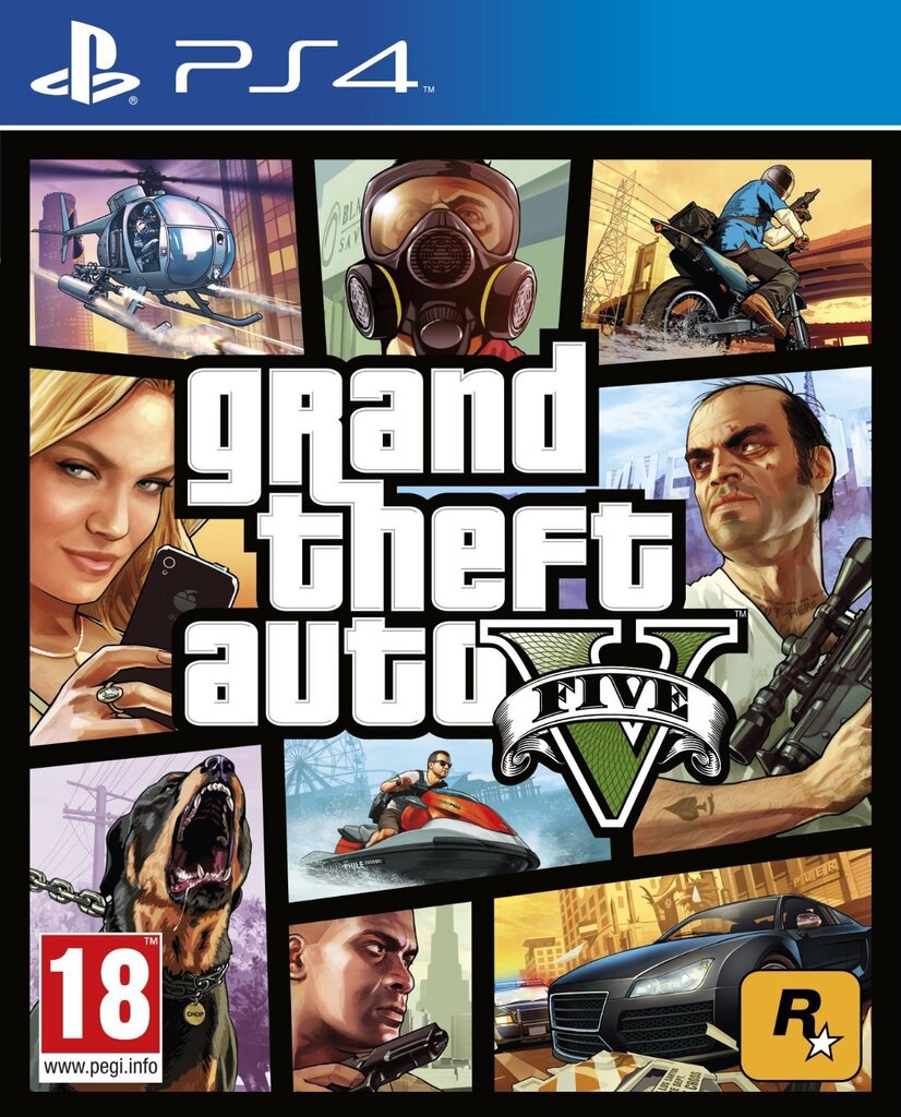 PlayStation 4 mäng Grand Theft Auto 5 Premium Edition hind ja info | Konsooli- ja arvutimängud | hansapost.ee