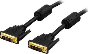 Deltaco videokaabel InLine 3.0 m DVI-D Dual Link цена и информация | Кабели и провода | hansapost.ee