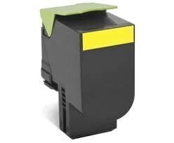 Lexmark 80x Yellow Toner Cartridge High Return (3K) for CX410de, CX410dte, CX410e, CX310dn, CX310n, CX510de, CX510dhe, CX510dthe hind ja info | Laserprinteri toonerid | hansapost.ee