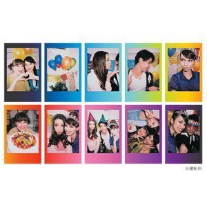 Fotopaber Fujifilm Instax Mini 1x10tk Rainbow hind ja info | Fotoaparaatide lisatarvikud | hansapost.ee