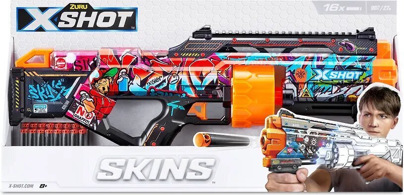Relv X-Shot Skins Last Stand цена и информация | Mänguasjad poistele | hansapost.ee