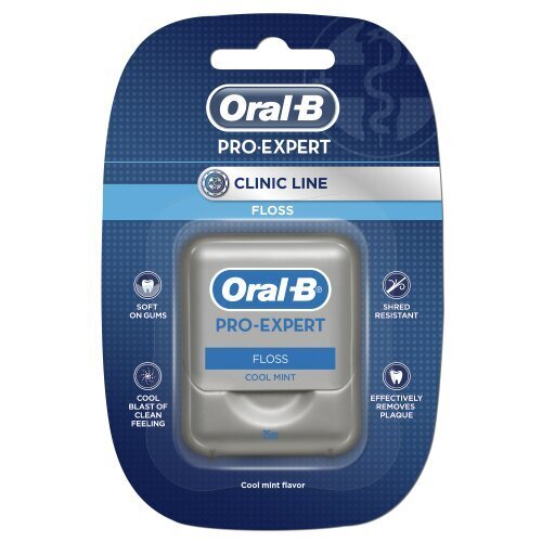 Braun hambaniit Oral-B Pro-Expert Clinic Line 25m цена и информация | Hambaharjad, hampapastad ja suuloputusvedelikud | hansapost.ee