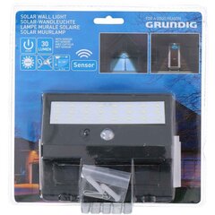 Уличный светильник Grundig с датчиком движения и солнечной панелью, 14x11,6x5 см цена и информация | Grundig Оборудование для контроля воздуха | hansapost.ee