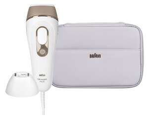 Braun epilaator Silk-expert Pro Silk expert Pro 5 PL5159 Intense pulsed light (IPL fotopeilaator) kuldne, valge hind ja info | Raseerijad, epilaatorid ja fotoepilaatorid | hansapost.ee