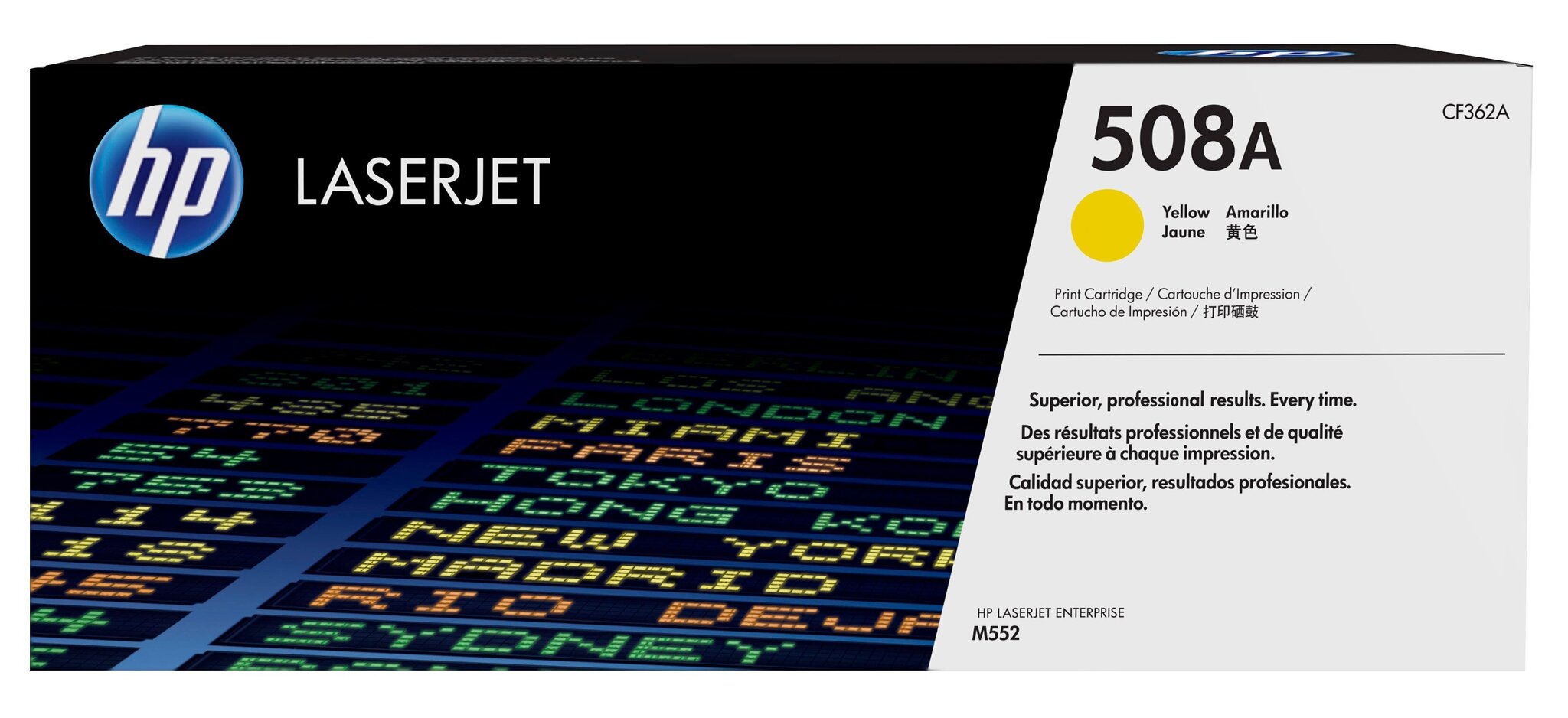 Tooner kassett HP 508A, kollane hind ja info | Laserprinteri toonerid | hansapost.ee