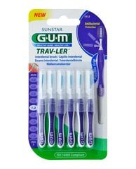 Hambavaheharjad 6 tk. GUM® (1512) Travler 1,2 mm hind ja info | Sunstar Gum Parfüümid, lõhnad ja kosmeetika | hansapost.ee