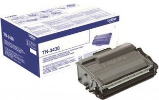 BROTHER TN-3430 TONER BLACK 3000P hind ja info | Laserprinteri toonerid | hansapost.ee