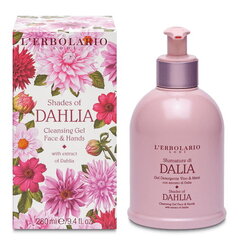 Puhastav näo- ja kätegeel L'Erbolario Shades of Dahlia 280 ml hind ja info | Seebid | hansapost.ee