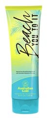 Solaariumikreem Australian Gold Beach You to It 250ml цена и информация | Кремы для солярия | hansapost.ee