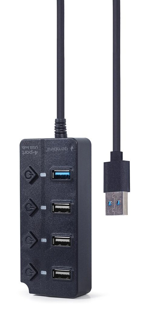 Gembird UHB-U3P1U2P3P-01 цена и информация | USB adapterid ja jagajad | hansapost.ee