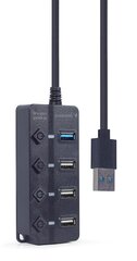 Gembird UHB-U3P1U2P3P-01 цена и информация | Адаптеры и USB-hub | hansapost.ee