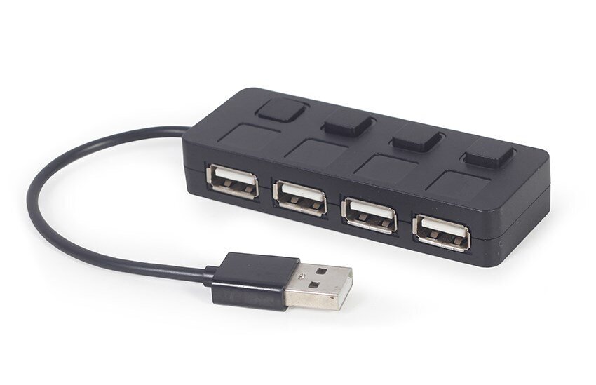 Gembird UHB-U2P4-05 цена и информация | USB adapterid ja jagajad | hansapost.ee