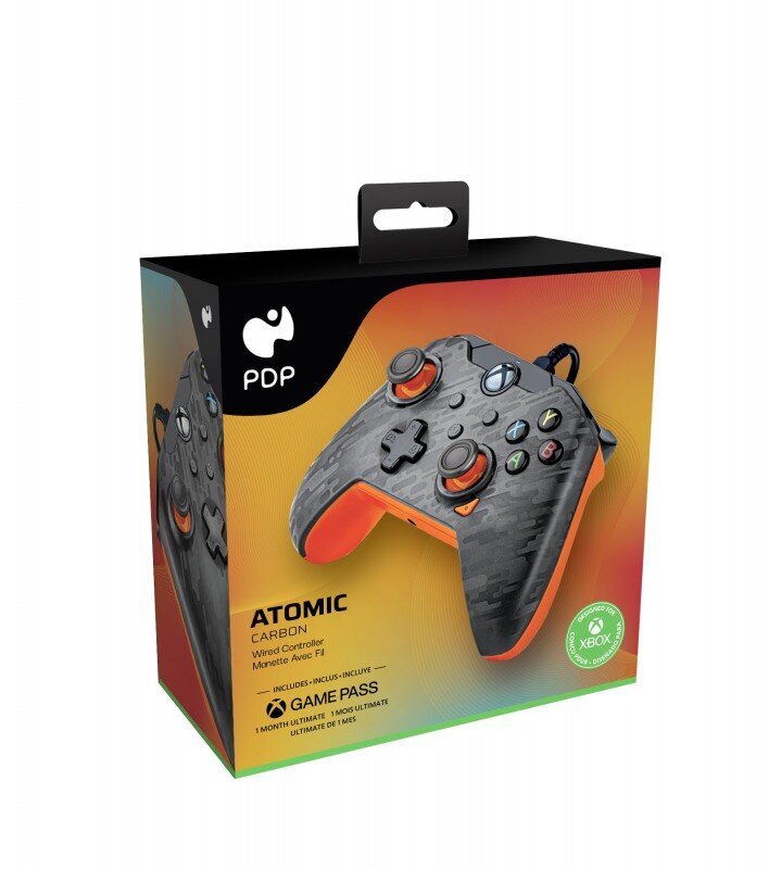 PDP, Xbox Series X|S & PC, Atomic Carbon Controller - Gamepad hind ja info | Mängupuldid | hansapost.ee