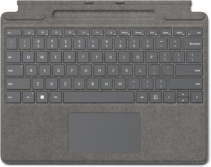 Microsoft klaviatuur Surface Pro Signature Keyboard, hall цена и информация | Аксессуары для планшетов, электронных книг | hansapost.ee