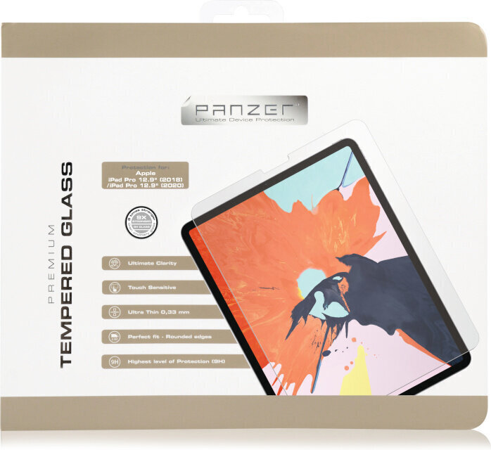 PanzerGlass kaitseklaas, Apple iPad Pro 12,9" (2018, 2020, 2021) цена и информация | Tahvelarvuti lisatarvikud | hansapost.ee