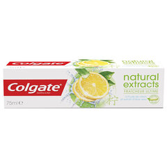 Hambapasta Colgate Natural Extracts Ultimate Fresh (75 ml) hind ja info | Hambaharjad, hampapastad ja suuloputusvedelikud | hansapost.ee