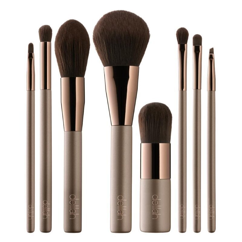 Meigipintslite komplekt delilah Vegan Brush Collection цена и информация | Meigipintslid ja meigikäsnad | hansapost.ee