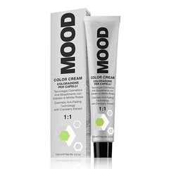Краска для волос Mood Color Cream 8.01 Light Natural Ash Blonde, 100 мл. цена и информация | Краска для волос | hansapost.ee