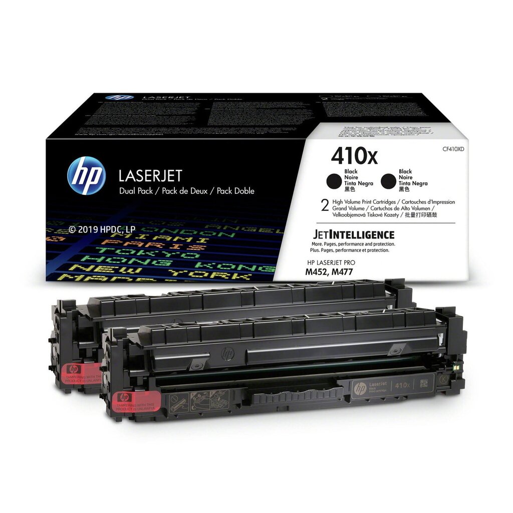 HP No.410X (CF410XD), must kassett laserprinteritele, 6500 lk. цена и информация | Laserprinteri toonerid | hansapost.ee