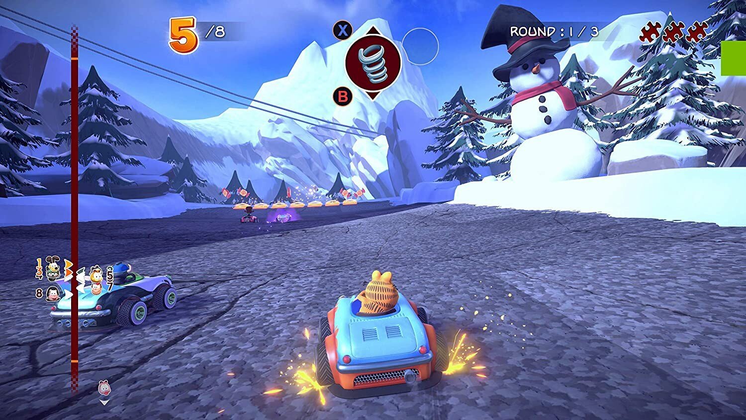 PlayStation 4 videomäng Meridiem Games Garfield Kart: Furious Racing hind ja info | Konsooli- ja arvutimängud | hansapost.ee