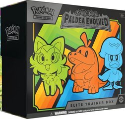 Карты Pokemon Scarlet & Violet 2: Paldea Evolved Elite Trainer Box, EN цена и информация | Настольные игры | hansapost.ee