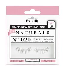 Kunstripsmed Eylure Naturals No. 020 hind ja info | Kunstripsmed, ripsmeliim ja ripsmekoolutajad | hansapost.ee