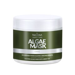 Успокаивающая альгинатная маска из водорослей с зеленым чаем FARMONA, 160 г цена и информация | Маски для лица, патчи для глаз | hansapost.ee