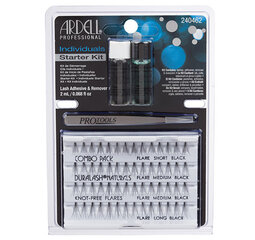 Kunstripsmed Ardell Pro Individuals Starter KIt Combo Pack hind ja info | Kunstripsmed, ripsmeliim ja ripsmekoolutajad | hansapost.ee