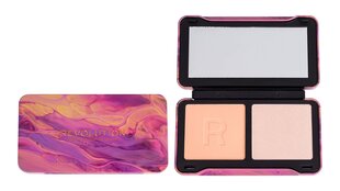 Näo kontuurimispalett Makeup Revolution London Neon Heat Dynamic 11,2 g, Scorched Rose hind ja info | Jumestuskreemid ja puudrid | hansapost.ee